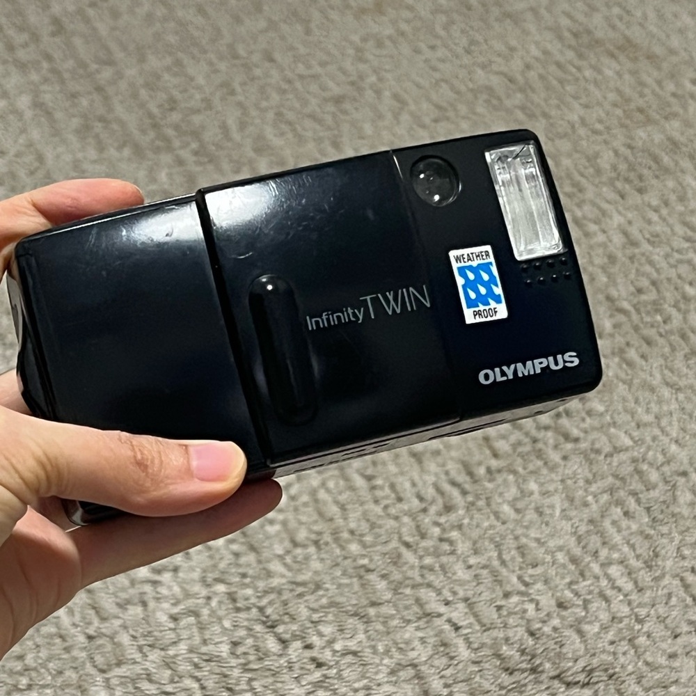 Olympus Infinity Twin Point & Shoot Film Camera